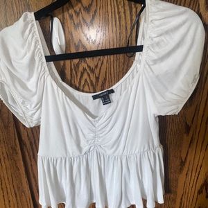 Forever 21 white top